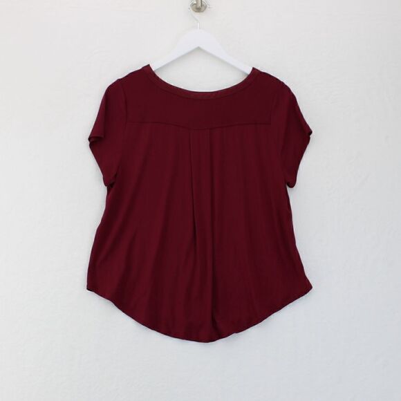 Calvin Klein Blouse in Burgundy - Picture 3 of 3